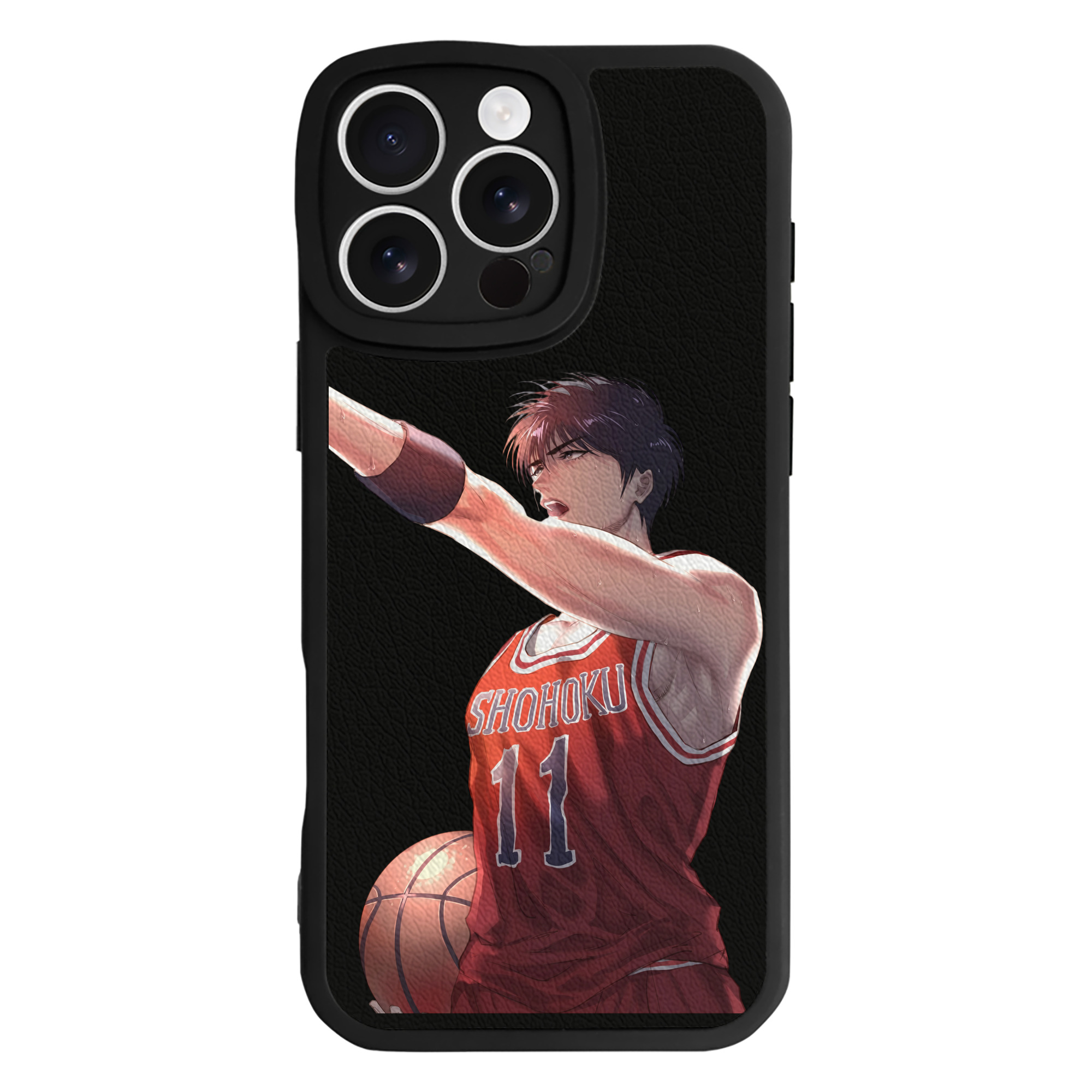 （画像用） SLAM DUNK／スラムダンク 【iPhone 16シリーズ対応】シリコンスマホケース（レザー調） 材質：シリコン